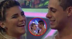 Viralizan video de romántico beso entre Macarena Vélez y Hugo García EN VIVO: "Sentí mariposas en el estómago"