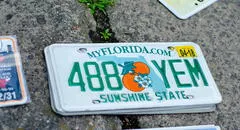 Conductores en Florida podrían evitar instalar placa delantera en sus vehículos si avanza este proyecto de ley