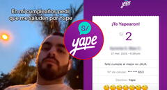 Peruano pidió que lo saluden por su cumpleaños solo por Yape y es viral: "Hasta mi ex me envió"