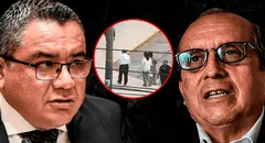 Nicanor Boluarte: revelan imágenes del hermano de la presidenta ingresando a oficina de abogado vinculado a Juan José Santiváñez