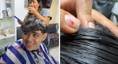 Streamer peruano transmite su corte de pelo en vivo, pero peluquera le encuentra un piojo: “Sáquelo, señora”