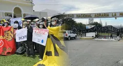 Estudiantes toman la Universidad Agraria La Molina para exigir seguridad, infraestructura y otros 5 pedidos