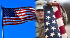 Florida propone nueva ley que autoriza a veteranos a usar fuerza para proteger la bandera de Estados Unidos