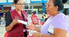 Corte Superior de Justicia de Tumbes brindó feria informativa en distrito de Canoas de Punta Sal