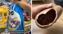 Peruanos compran huevo de Pascua por S/70 en supermercado y se llevan una sorpresa: "Está vacío"