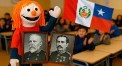 Show de títeres en colegio de Chile enaltece a peruanos durante Batalla de Arica: "Perú luchó con honor sabiendo que iba a perder”