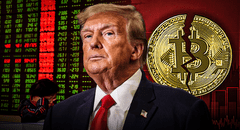 Todo se está cayendo y culpan a Trump: bolsas, cripto y petróleo en rojo por una posible guerra comercial