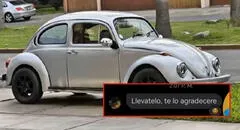 Peruano vende auto Volkswagen y su sinceridad extrema desata risas en redes: "Llévatelo, te lo agradeceré"
