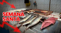 Ventas de pescado para Semana Santa por debajo de lo esperado debido a la crisis económica y la escasez en el mar