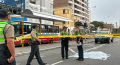 Mujer muere tras ser atropellada por bus en Breña cuando cruzaba la avenida Brasil