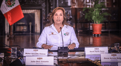 Dina Boluarte exhorta al Congreso a debatir proyecto de terrorismo urbano en medio de crisis por inseguridad