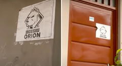 Marcan sus casas con stickers: vecinos pagan un sol de 'cupo de seguridad' en San Martín de Porres