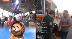 Chofer recibió S/2.000 de donación de Jorge Luna en un live de TikTok y bajó a sus pasajeros: “Les devolví los pasajes”