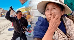 Suspende en funciones a Policía Municipal que golpeó y dejó herida a comerciante en Puno