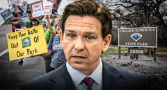 Proyecto de ley en Florida que prohíbe estas construcciones en parques estatales como respuesta a un plan de Ron DeSantis