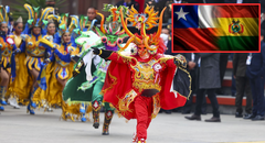 Joven chileno defiende a Perú de acusaciones de una mujer boliviana sobre 'apropiaciones' culturales: "No depende de las danzas"
