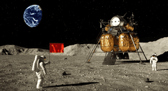 China y Rusia construirán un reactor nuclear que usará la energía de la luna para alimentar una base lunar tripulada