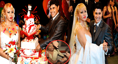 Amor, escándalo y botellazos: así fue la caótica boda de Susy Díaz y Andy V