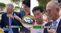 Tony Succar y su hermano sorprenden a su padre al regalarle su primera camioneta: "¡Que lo disfrutes, pa!"