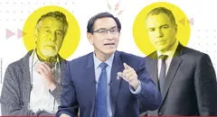Francisco Sagasti, Salvador del Solar y Martín Vizcarra se salvaron de ser inhabilitados por el Congreso