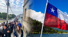 Las imágenes del terremoto en Chile 7.5 grados: Magallanes evacuado por sismo y emiten alerta de tsunami