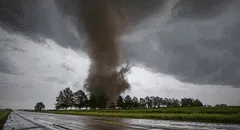 Tormentas y granizo de gran tamaño ponen en alerta a la Costa Este de Estados Unidos: más de 25 millones de personas afectadas