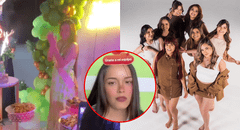 Kiara Lozano responde críticas sobre ausencia de Corazón Serrano en su cumpleaños: "¿Van a ir a una fiesta en sus días libres? Imposible"
