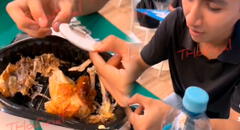 Joven peruano compra pollo a la brasa en conocido supermercado y queda en shock con lo que encontró