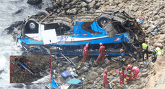 El accidente de bus más trágico de la historia del Perú: cayó a un inmenso abismo en Pasamayo y murieron 52 personas