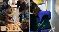 Incautan una de las mayores cargas de droga del Perú: cocaína del Vraem era enviada por correo a África