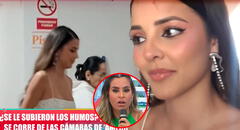 Luciana Fuster huye de las cámaras de 'América hoy' y Ethel Pozo sorprende al encararla: "No sé qué le pasa"
