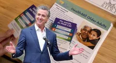 Gavin Newsom propone retirar la atención médica gratuita a inmigrantes en California por esta razón