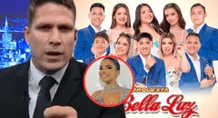 Paco Bazán arremete contra cantantes de La Bella Luz por ganarle a Susana Alvarado en votación: "Ni sé cómo se llama"
