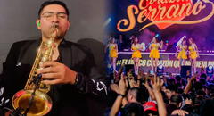 Músico peruano cuenta su experiencia como saxofonista de Corazón Serrano: “La gente corre para ver el show”