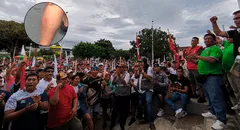 Trabajador de construcción civil recibió impacto de perdigón durante movilización en Iquitos