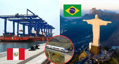 Brasil buscará acceso directo al Puerto de Chancay: gigante sudamericano y China negocian la construcción de un tren bioceánico