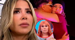 Magaly Medina expone polémico video de Claudia Serpa en Kick y la acusa de burlarse de la denuncia de su hermana Gabriela