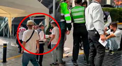 Nuevas imágenes revelan el momento exacto del enfrentamiento con pistola de gas en Jockey Plaza