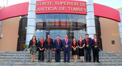 Autoridad Nacional de Control del Poder Judicial intensifica el control funcional en la Corte Superior de Justicia de Tumbes