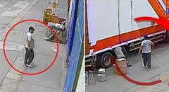 Sin usar armas, un solo hombre robó millonaria encomienda a 10 trabajadores en un almacén de Ate: así operó