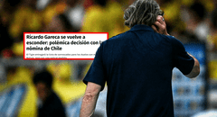 Desde Chile apuntan contra Ricardo Gareca tras su sorpresiva decisión sobre su lista de convocados: "Se niega a dar la cara"