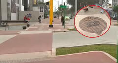 Obra de "renovación" en Av. Comandante Espinar y los peligros para transeúntes: "Un trabajo sin criterio técnico"