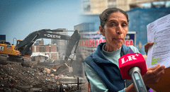 Comerciantes de Mesa Redonda protestan por demolición de predio con su mercadería dentro: “Lo perdí todo”
