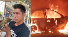 Ataque brutal a vendedor de frutas en Tehuacán provoca incendio en la casa de los agresores tras represalia popular