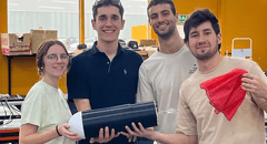 Estudiantes crean un satélite y representarán a Sudamérica en competencia de la NASA