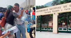 Peruano va acompañado de su esposa, hijos y padre al examen de admisión de La Cantuta y afirma: “Ahora me toca a mí”