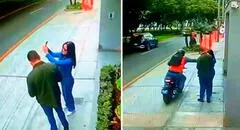 Chalecos del MTC no evitan robos: motorizado asalta a una pareja en calle de San Borja