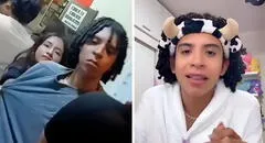 Tiktoker Valentino pierde el control y desata pelea en local de comida de Ventanilla: “Se burlaban de mí”