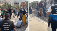 Vecinos en Ate Vitarte alquilaban losa deportiva y alcalde ordena derribar puerta: "¿Por qué no puedo entrar?"