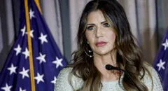 Kristi Noem se pronuncia tras la captura del inmigrante ilegal que amenazó a Trump: "Gracias a nuestros oficiales de ICE"
